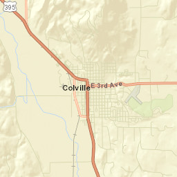 Colville Street Map