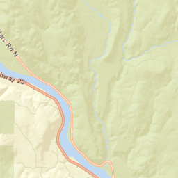Pend Oreille County Street Map