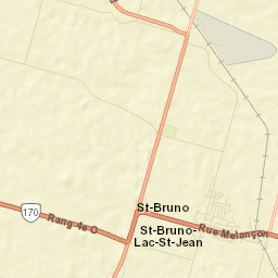 Saint-Bruno Street Map