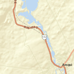 Amqui Street Map