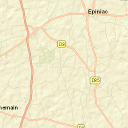 Epiniac Street Map