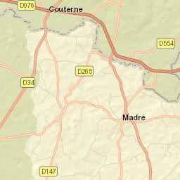 Couterne Street Map