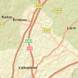 Valframbert Street Map