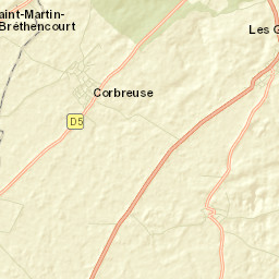 Corbreuse Street Map