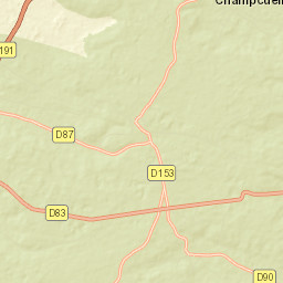 Champcueil Street Map