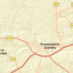 Donnemarie-Dontilly Street Map