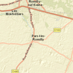 Romilly-sur-Seine Street Map
