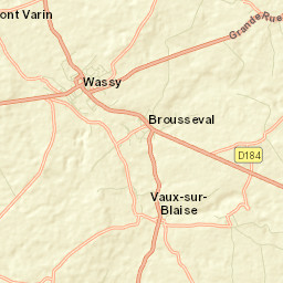 Wassy Street Map