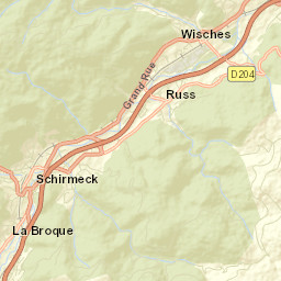 Russ Street Map