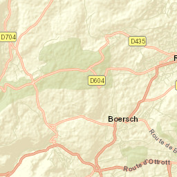 Bœrsch Street Map