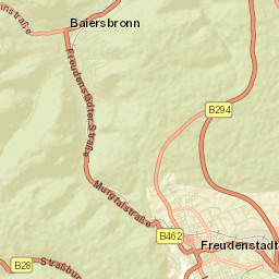 Freudenstadt Street Map