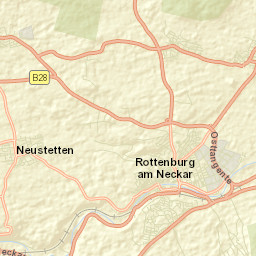 Rottenburg Street Map