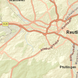 Pfullingen Street Map