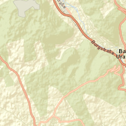 Bad Urach Street Map