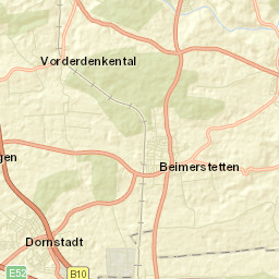 Dornstadt Street Map