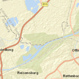 Offingen Street Map