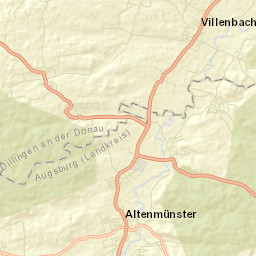 Altenmünster Street Map