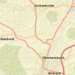 Inchenhofen Street Map