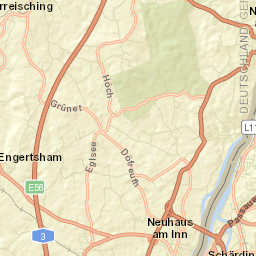 Neuhaus am Inn Street Map