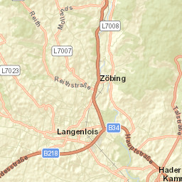 Langenlois Street Map