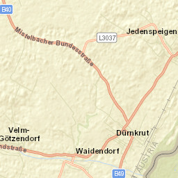Jedenspeigen Street Map