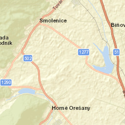 Smolenice Street Map