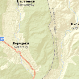 Lysychovo Street Map