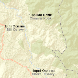 Bili Oslavy Street Map