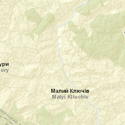 Velykyy Klyuchiv Street Map