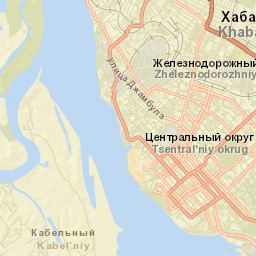 Khabarovsk Street Map