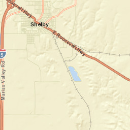 Shelby Street Map