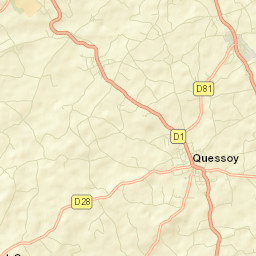 Quessoy Street Map