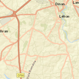 Léhon Street Map