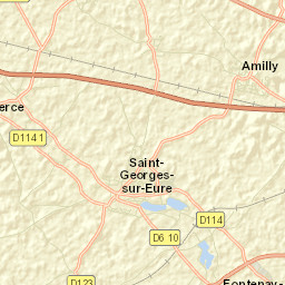 Saint-Georges-sur-Eure Street Map