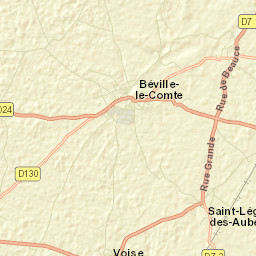 Béville-le-Comte Street Map