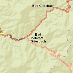 Bad Peterstal-Griesbach Street Map