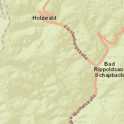 Bad Rippoldsau-Schapbach Street Map