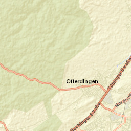 Ofterdingen Street Map