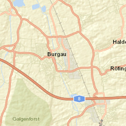 Röfingen Street Map