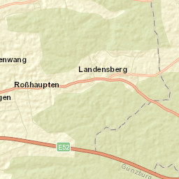 Roßhaupten Street Map