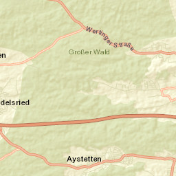 Aystetten Street Map