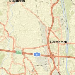 Gablingen Street Map