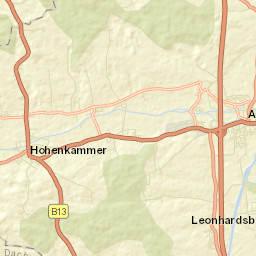 Allershausen Street Map