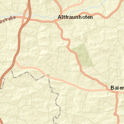 Altfraunhofen Street Map