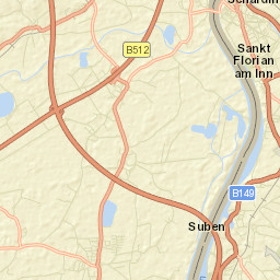 Schärding Street Map