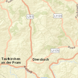 Politischer Bezirk Schärding Street Map
