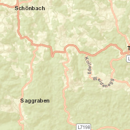Bad Traunstein Street Map