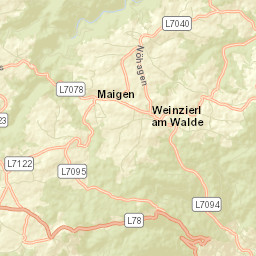 Weinzierl am Walde Street Map