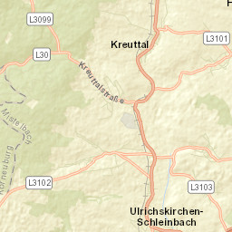 Schleinbach Street Map