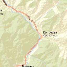 Kolochava Street Map